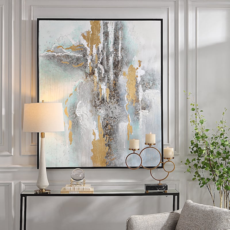 Uttermost Mountain Mist Hand Painted Canvas - 51.75"x61.75"x1.5"