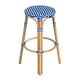 preview thumbnail 28 of 89, Tobias Rattan Round Bar Stool
