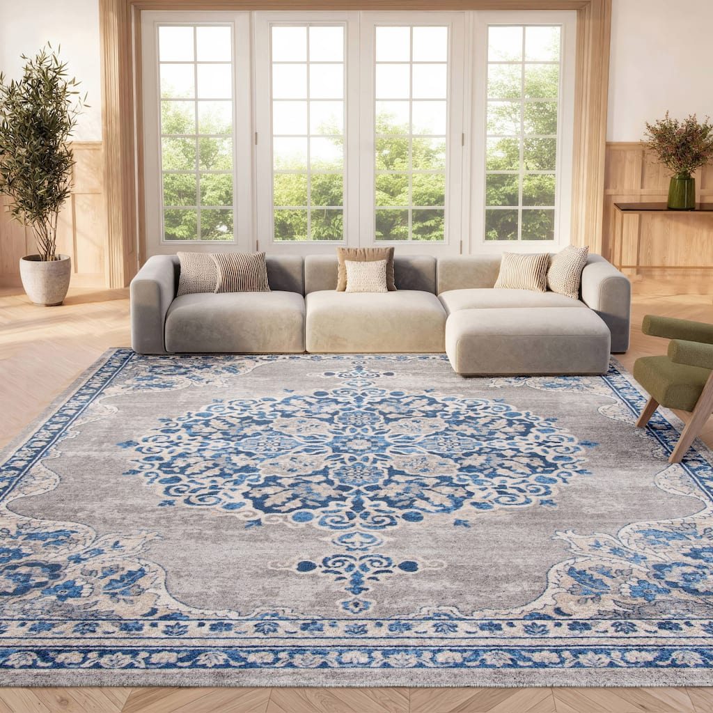 SAFAVIEH Brentwood Coralyne Traditional Oriental Rug