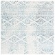 preview thumbnail 79 of 112, SAFAVIEH Tulum Bora Moroccan Boho Chic Area Rug 10' Square - Ivory/Turquoise