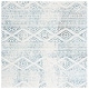 preview thumbnail 85 of 103, SAFAVIEH Tulum Bora Moroccan Boho Chic Area Rug 10' x 10' Square - Ivory/Turquoise