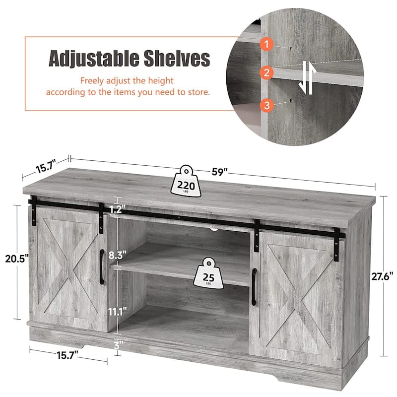 TV Stand for 65 inch TV