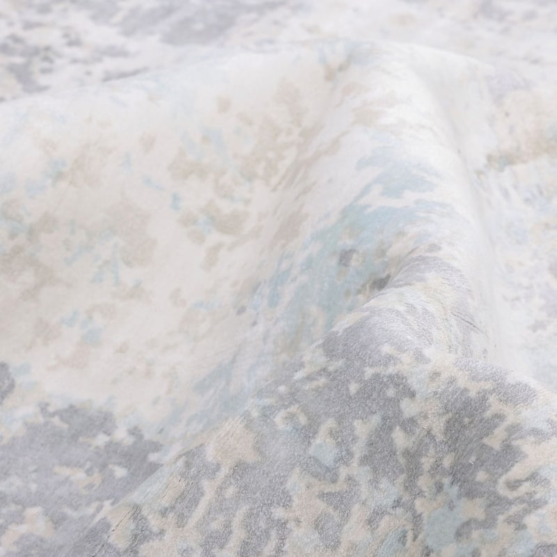 Overton Handmade Modern Contemporary Abstract Area Rug