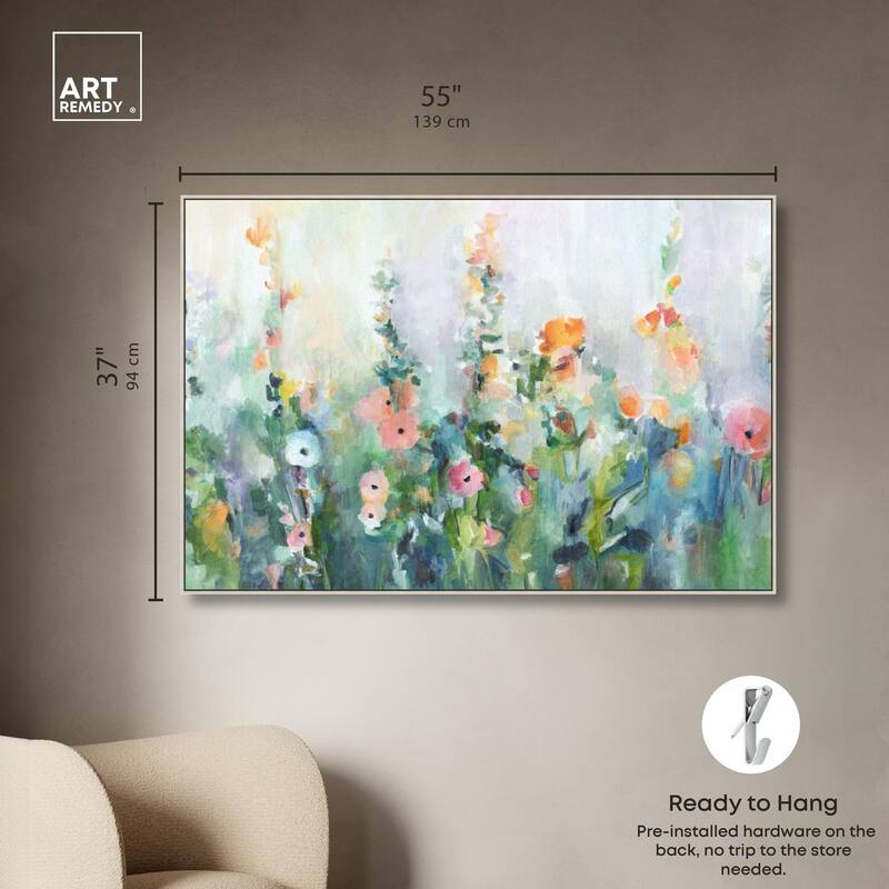 Harmony of Summer Canvas by Art Remedy