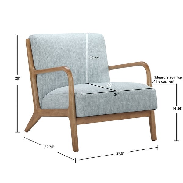 dimension image slide 1 of 5, INK+IVY Novak Lounge Chair