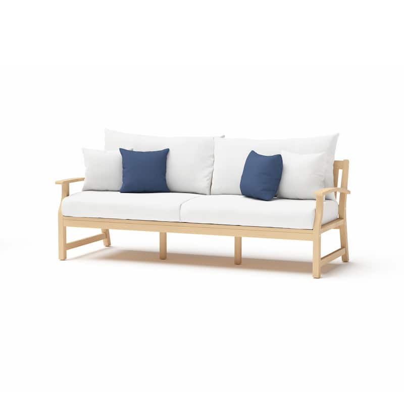 Kooper 4 Piece Sunbrella Outdoor Patio Sofa & Club Chair Set