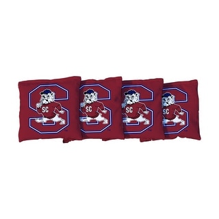 South Carolina State Bulldogs Red Cornhole Bags