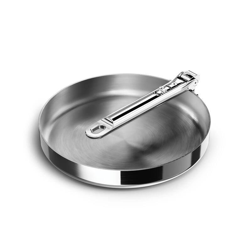 Joseph Joseph Space Steel Stainless Steel Frying Pan with Folding Handle