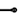 7/16" Single Curtain Rod Set with Ball Finials Matte Black