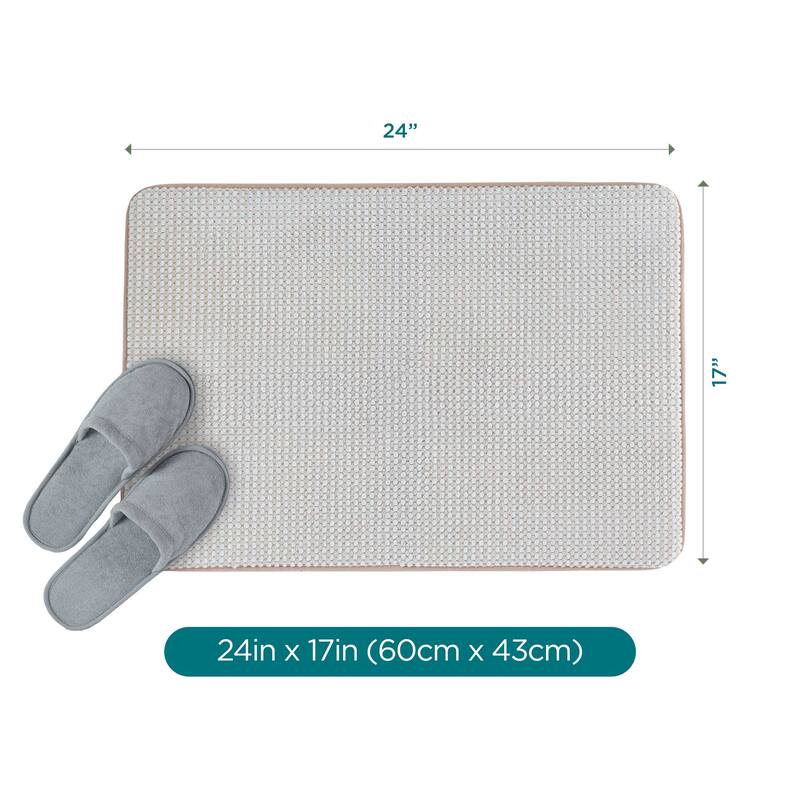 Vellux Bliss Memory Foam Bath Rug