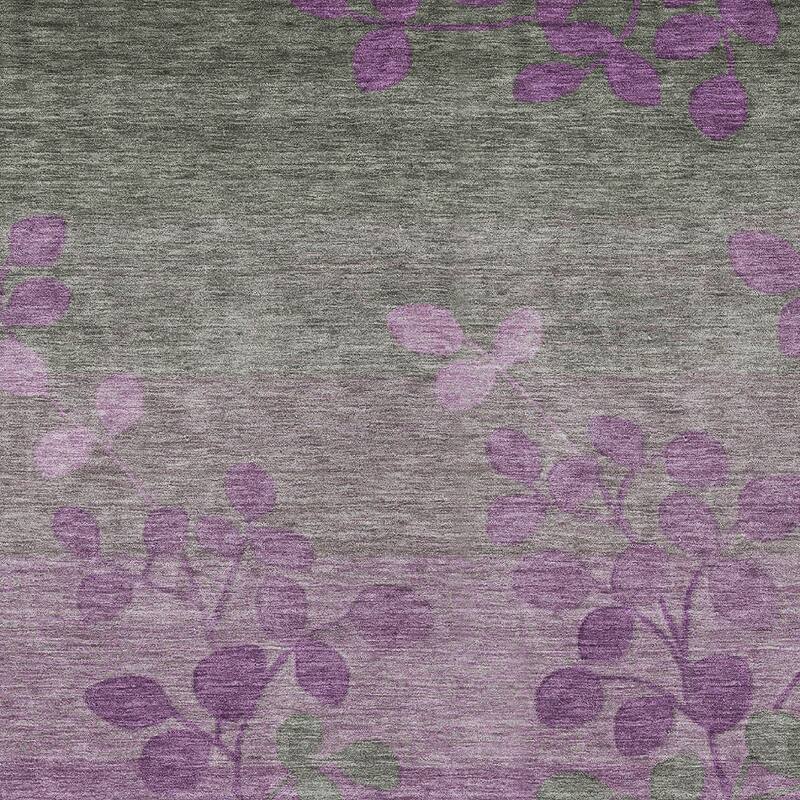 HomeRoots Floral Transitional Rectangle Outdoor Rug