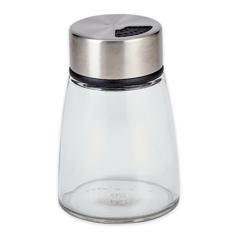 Spice Shaker 5-Ounce Glass and Stainless Steel - 1 Piece