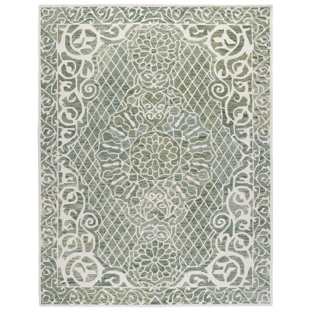 SAFAVIEH Handmade Metro Bergros Modern Wool Rug