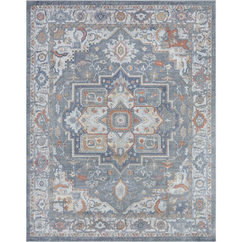 Allegra Oriental Medallion Indoor Area Rug