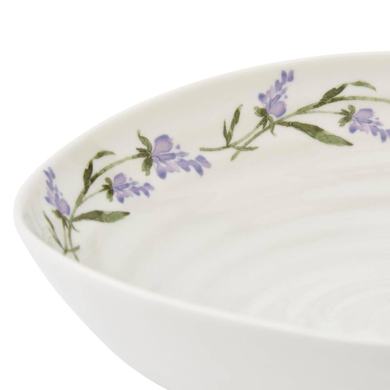 Portmeirion Set of 4 Sophie Conran Lavandula Pasta Bowls - 9.25" D x 2.25" H