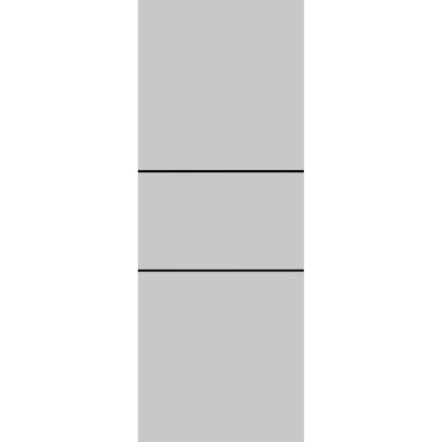 Slab Barn Door Panel 18 x 80 Planum 0014 Grey Ash with Sturdy Finished