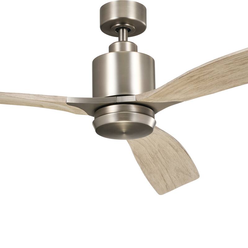 Kichler Lighting Ridley II 60 inch Integrated LED Indoor Antique Pewter Ceiling Fan