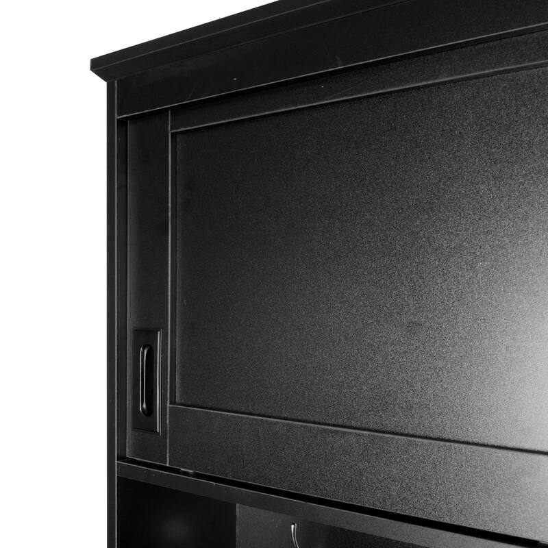 Modern Hall Tree Cabinet with Storage Drawers, Coat Rack Shoe Cabinet with Adjustable Shelves & Comfortable Bench