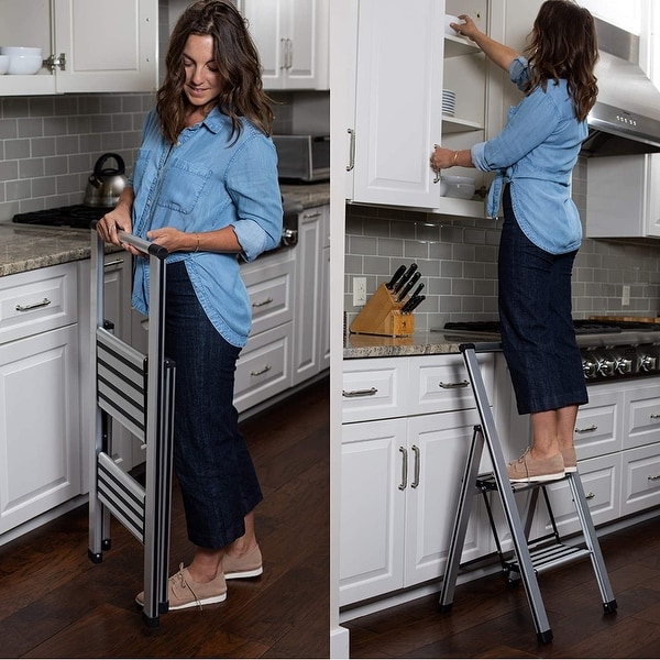 Sturdy folding stool on sale