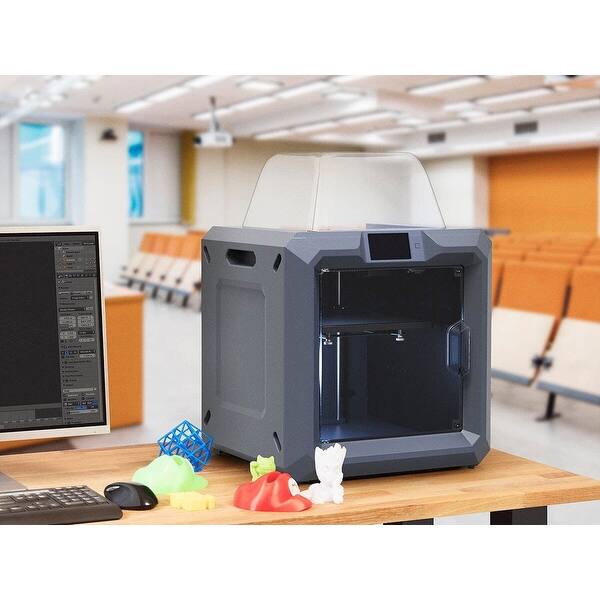 Shop Monoprice Open Box Mp Fully Enclosed 300 3d Printer Easy