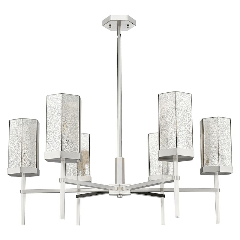 Innovations Lighting 463-6CR-G463-8ME Blakeley 6 Light 32" Wide