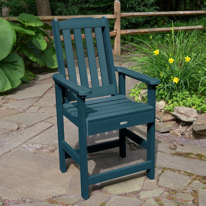 Lehigh Eco-friendly Counter Height Outdoor Dining Armchair