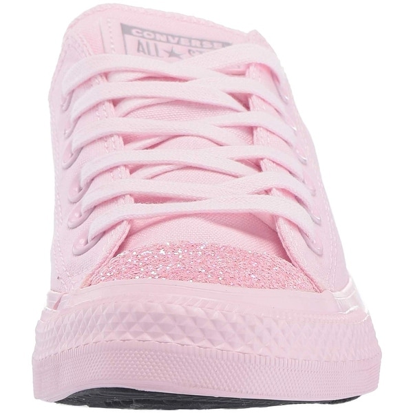 converse women's unisex chuck taylor all star glitter accent low top sneaker
