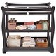 preview thumbnail 5 of 8, Costway Espresso Sleigh Style Baby Changing Table Infant Newborn