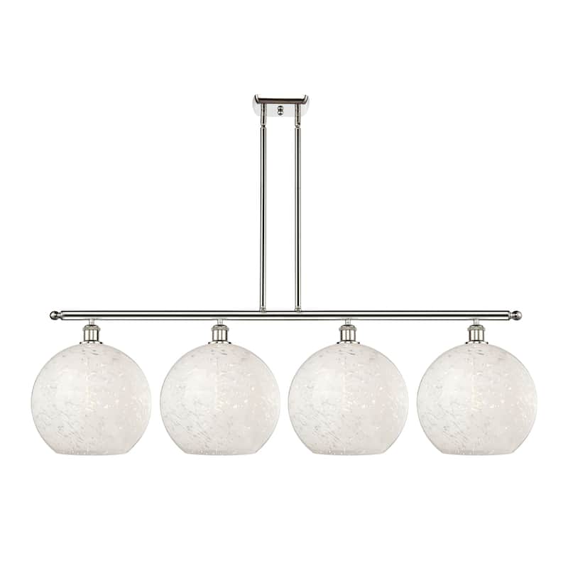 Innovations Lighting 516-4I-14-51-White Mouchette-Indoor Pendant White
