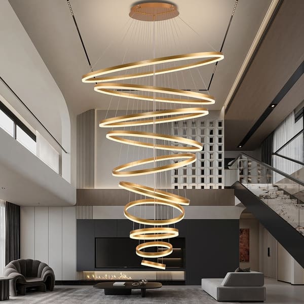 Modern LED Flush Mount Ceiling Lights Dimmable Ceiling Lamp Lighting Fixture 40W