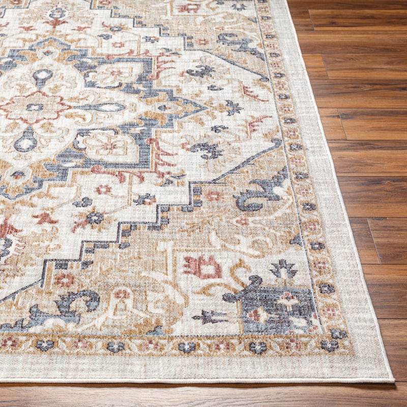 Livabliss Juliet Traditional Recycled Indoor / Outdoor Area Rug