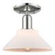Option Polished Nickel / Matte White