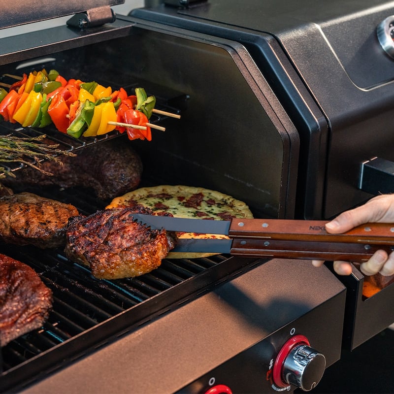 Nexgrill 3-Piece Grill Tool Set with Wooden Handles