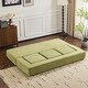 preview thumbnail 4 of 18, Convertible Sectional Sofa with 3 Storage Ottomans - High-Resilience Foam Sleeper, Space-Saving Chenille Floor Sofa