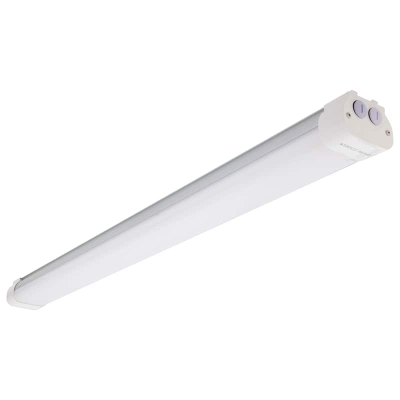Nuvo Lighting 65/831R1 Nuvo 48" Wide LED Flush Mount Linear Ceiling - White / Gray