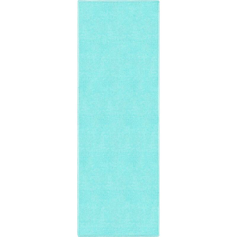 Well Woven Plain Solid Modern Flat-Weave Area Rug