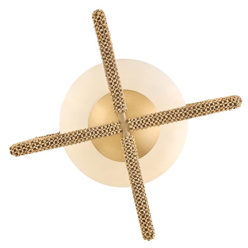 Hinkley Lighting 48511 Keona 16" Wide LED Semi-Flush Globe Ceiling