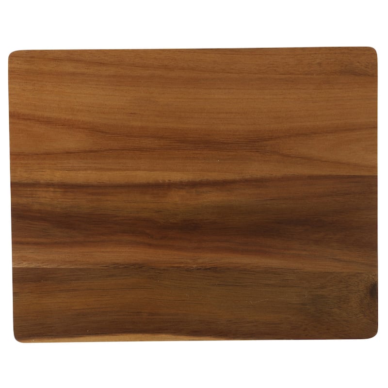 Gibson Elite 2 Quart or 2.75-Quart Stoneware Baking Dish with Acacia Wood Lid - Taupe Rectangular Oven Safe Baker