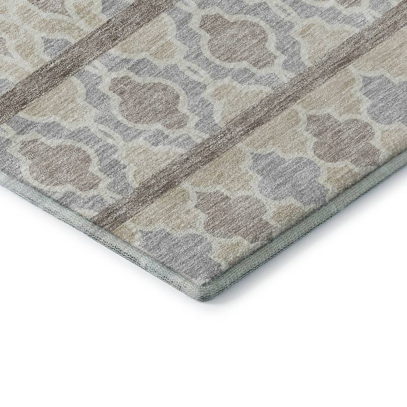 Premium Washable Super Soft Boho Stripes Mayfield Rug