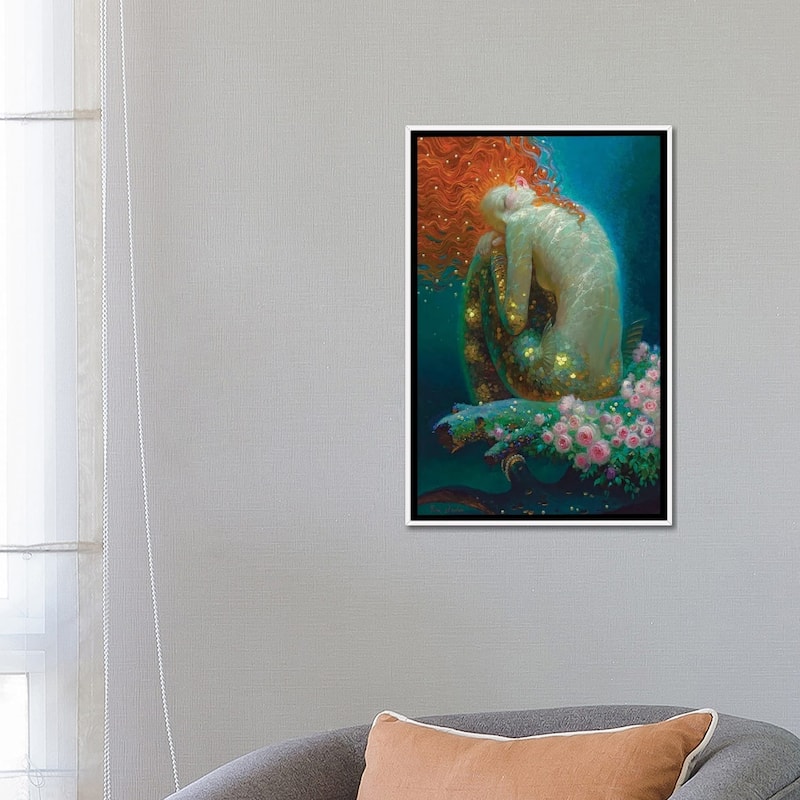 iCanvas "Emerald Dreams" by Victor Nizovtsev Framed Canvas Print