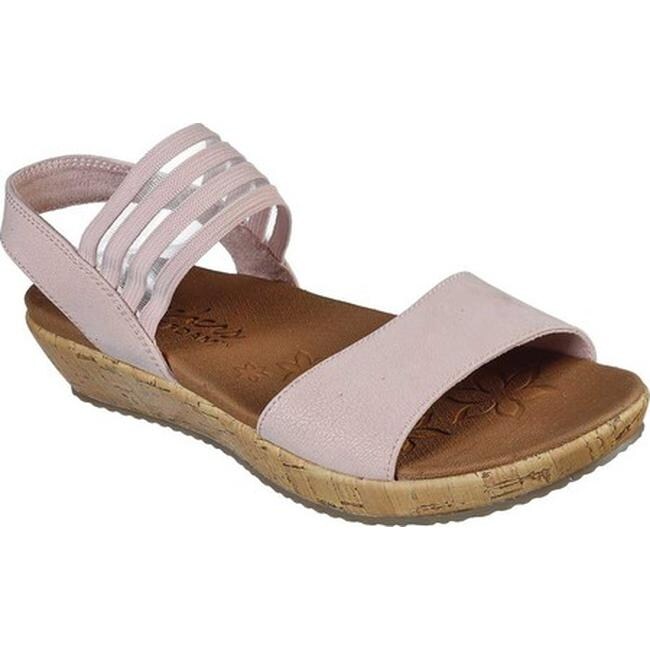 skechers women's brie dally wedge sandals