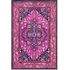 preview thumbnail 15 of 40, SAFAVIEH Handmade Bellagio Georgina Modern Oriental Wool Rug 3' x 5' - Pink/Navy - Rectangle