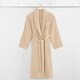 preview thumbnail 78 of 77, Authentic Hotel Spa Unisex Turkish Cotton Terry Cloth Bath Robe with single letter White Bookman Monogram.