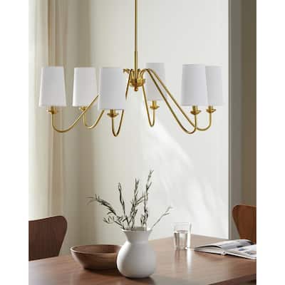 Livabliss Paloma Traditional Chandelier - 28"L x 28"W x 13"H