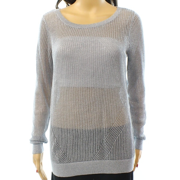 michael kors sweaters womens silver