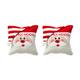 Glitzhome 14"L Hooked 3D Christmas Pillow
