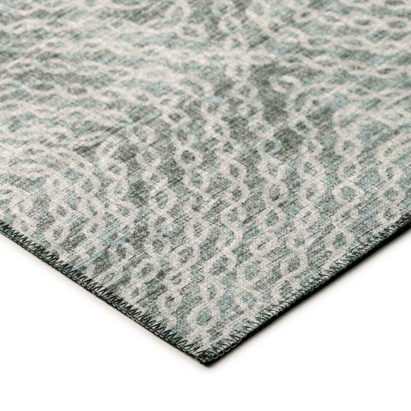 Indoor/ Outdoor Addison Bravado Link Washable Area Rug