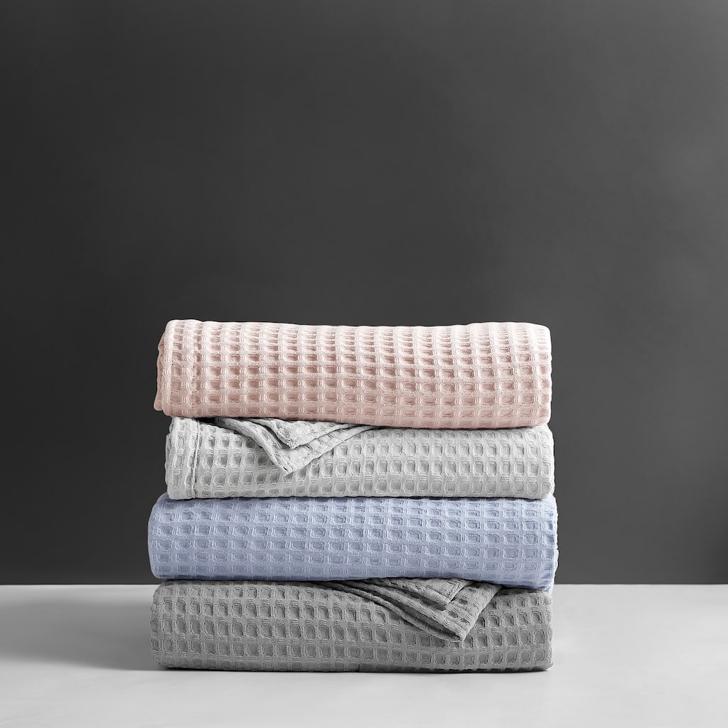 Cozy Cotton Waffle Blanket