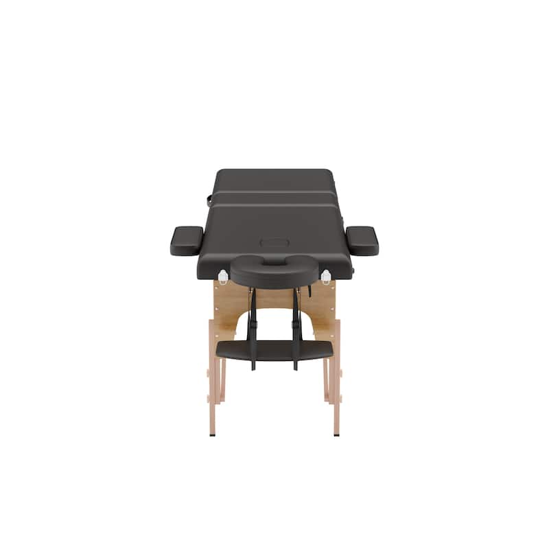Portable Massage Table Foldable Spa Lash Bed with Adjustable Headrest