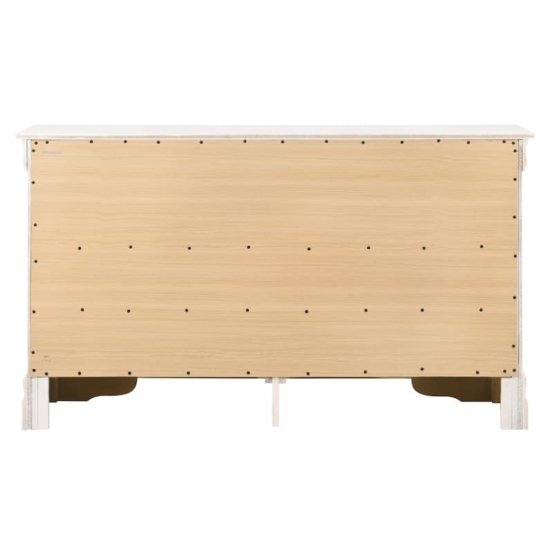 Louis Phillipe 6-drawer Bedroom Dresser